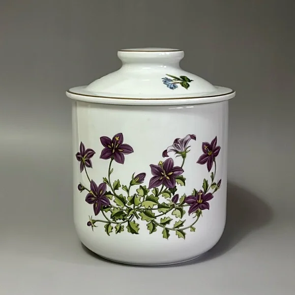 Spode Kitchen Spode Stafford Flowers Canister With Lid Made In